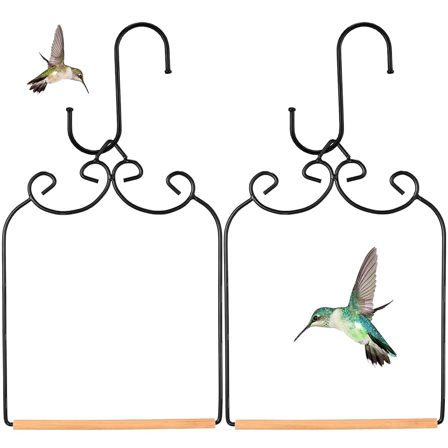 HUMMING BIRD アウトドア用品 Five Tone Acrylic Hummingbird Ornament in 6 Assorted Color